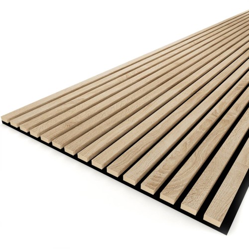 Панель стеновая акустическая МДФ Stella Trend Standart Дуб Сонома